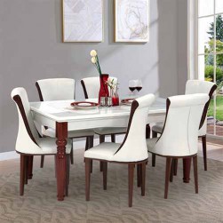 Marble Dining Table 6 Seater