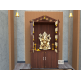 DOUBLE DOOR ENGINEERING WOOD POOJA MANDIR STAND - 09