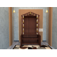 DOUBLE DOOR ENGINEERING WOOD POOJA MANDIR STAND - 09