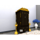 DOUBLE DOOR ENGINEERING WOOD POOJA MANDIR STAND - 10