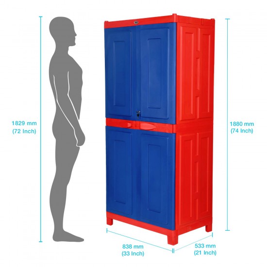 Supreme Symphony Plastic Storage Cabinet