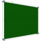 WellFin Non-Magnetic 2x3 Feet Double Sided Both Side Writing one Side White Marker and Reverse Side Chalk Board Surface (Pack of 1, Size 2feet x 3feet, White & Green)