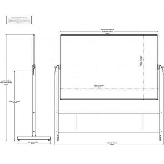 WellFin Revolving & Portable Whiteboard Stand for Office & School with 4x6 Feet Double-Sided Prima Magnetic Writing Board (White + Chalk), Duster, Markers and Magnets WellFin Revolving & Portable Whiteboard Stand for Office & School with 4x6 Feet Double-Sided Prima Magnetic Writing Board (White + Chalk), Duster, Markers and Magnets